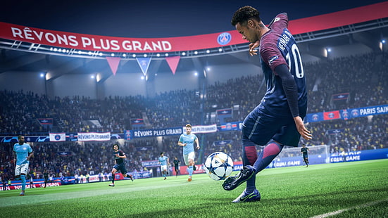 Videospiel, FIFA 19, Neymar, Fußball, HD-Hintergrundbild HD wallpaper