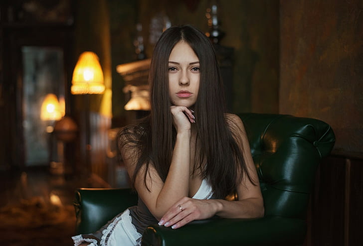portret, Maxim Maximov, Catherine Timokhina, kobiety, Tapety HD