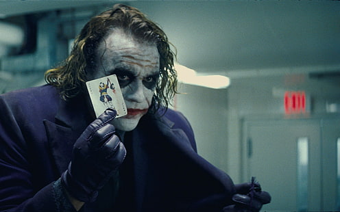 Heath Ledger, Der dunkle Ritter, Joker, Filme, HD-Hintergrundbild HD wallpaper
