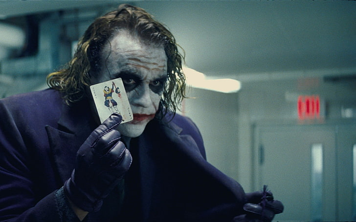 Joker, ภาพยนตร์, The Dark Knight, Joker, Heath Ledger, วอลล์เปเปอร์ HD