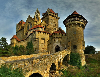 arquitectura, österreich, castillo, mittelalterlich, HD-Hintergrundbild HD wallpaper