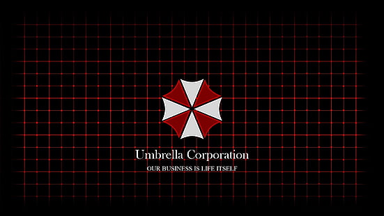 Umbrella Corporation Umbrella Resident Evil Black Capcom HD, วิดีโอเกม, ดำ, ชั่วร้าย, แคปคอม, ถิ่นที่อยู่, ร่ม, บรรษัท, วอลล์เปเปอร์ HD HD wallpaper