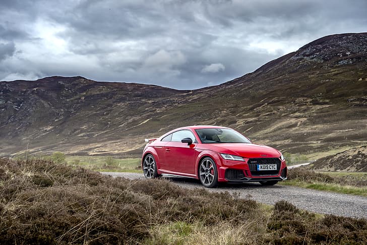 rot, Audi, RS, TT, 2019, HD-Hintergrundbild