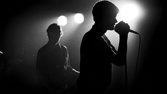 Ian Curtis, Joy Division, Musik, Mikrofon, Gesang, HD-Hintergrundbild HD wallpaper