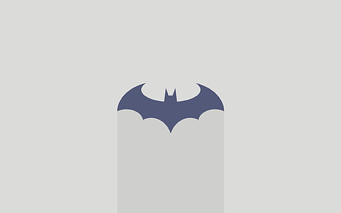 شعار باتمان ، باتمان ، شعار باتمان ، بساطتها، خلفية HD HD wallpaper