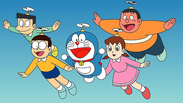 Videojuego, Doraemon, Fondo de pantalla HD