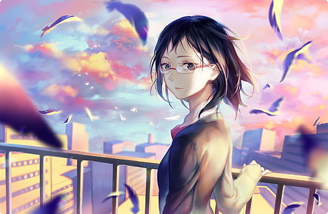 Haikyuu!!, anime girls, Shimizu Kiyoko, HD wallpaper HD wallpaper