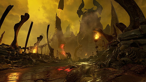 Doom (Spiel), Doom 4, Id Software, Videospiele, Shooter, Ego-Shooter, HD-Hintergrundbild HD wallpaper