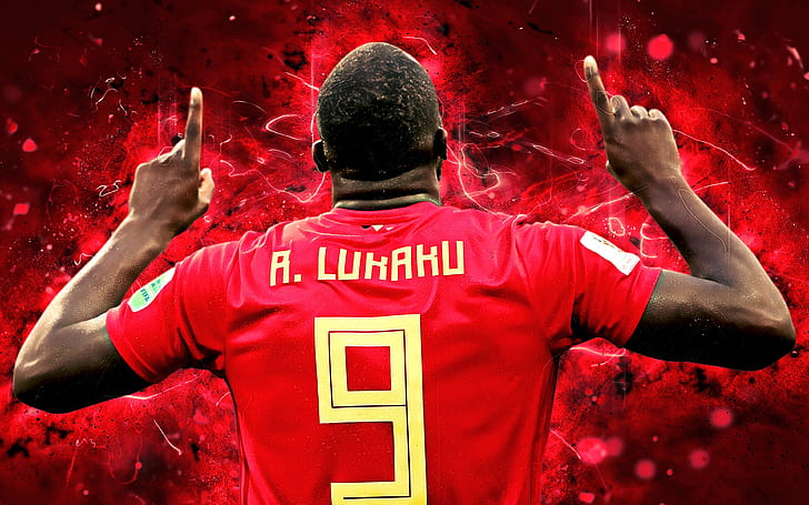 Soccer, Romelu Lukaku, Belgian, HD wallpaper