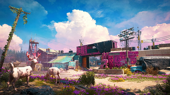 لعبة Far Cry New Dawn ، لقطة شاشة ، 4K، خلفية HD HD wallpaper