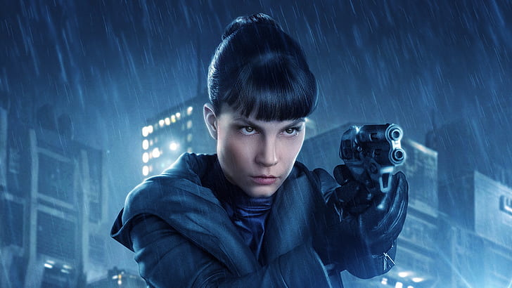 Cyberpunk, Blade Runner 2049, Sylvia Hoeks, Luv, Replikant, HD-Hintergrundbild