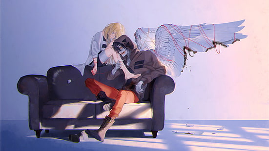 أنيمي ، ملائكة الموت ، راشيل جاردنر ، ساتسوريكو نو تينشي ، زاك (ملائكة الموت)، خلفية HD HD wallpaper