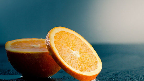 Owoce Jedzenie Pomarańcze Plasterki pomarańczy Panoramiczny, owoce, jedzenie, pomarańcza, pomarańcze, plasterki, panoramiczny, Tapety HD HD wallpaper