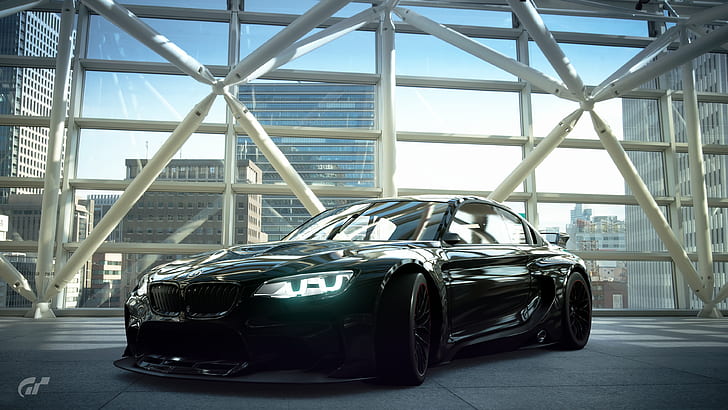 BMW, landscape, muscle car, Gran Turismo, PlayStation, sewers, Tokyo, prototypes, car show, HD wallpaper