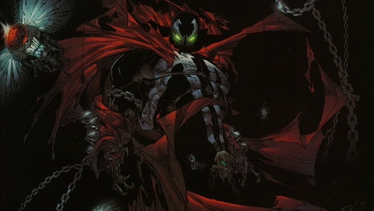Marvel Venom ilustração, quadrinhos, Spawn, HD papel de parede