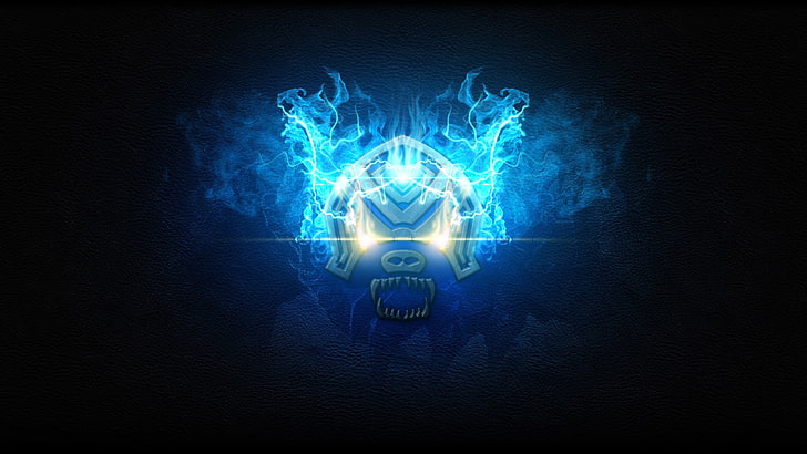 papel de parede digital monstro azul, Jogos de motim, League of Legends, Volibear, HD papel de parede