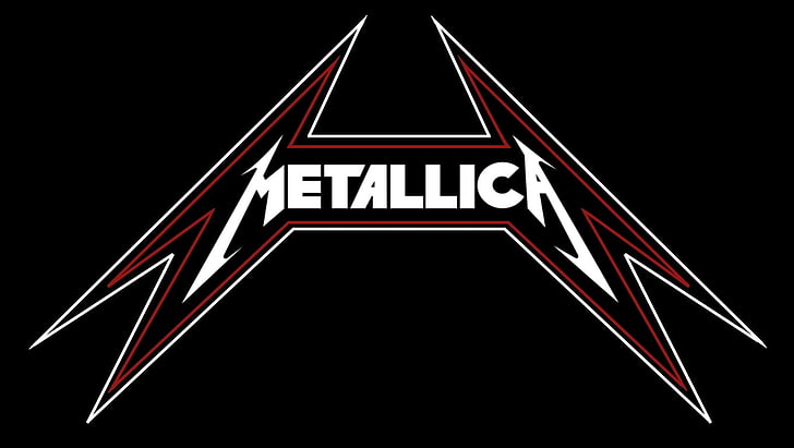 Logo Metallica, Metallica, logam berat, thrash metal, logam, logo band, Wallpaper HD