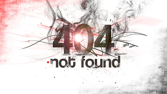 fundo branco com 404 não encontrado sobreposição de texto, 404, fon, erro 404, não encontrado, ferror, HD papel de parede HD wallpaper
