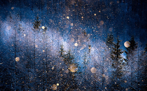 Japan, Präfektur Nagano, Schnee, HD-Hintergrundbild HD wallpaper