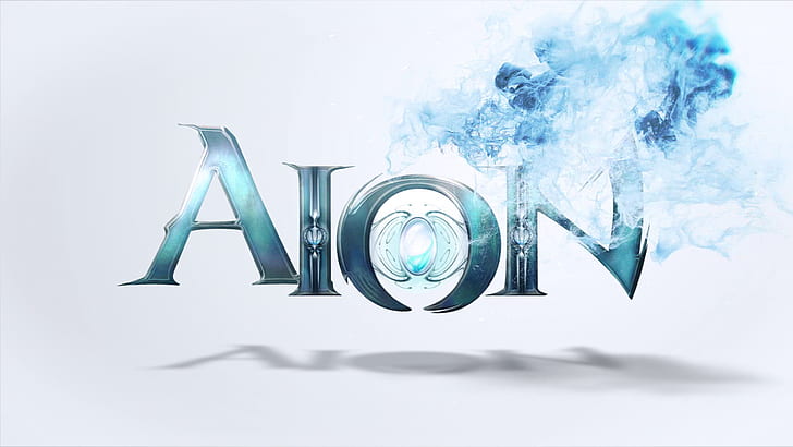 Aion, Aion Online, videospel, typografi, digital konst, HD tapet