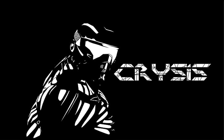 Crysis illustration, Crysis, Crisis 2, Game, Work, HD wallpaper