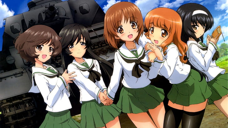 Mädchen und Panzer, HD-Hintergrundbild