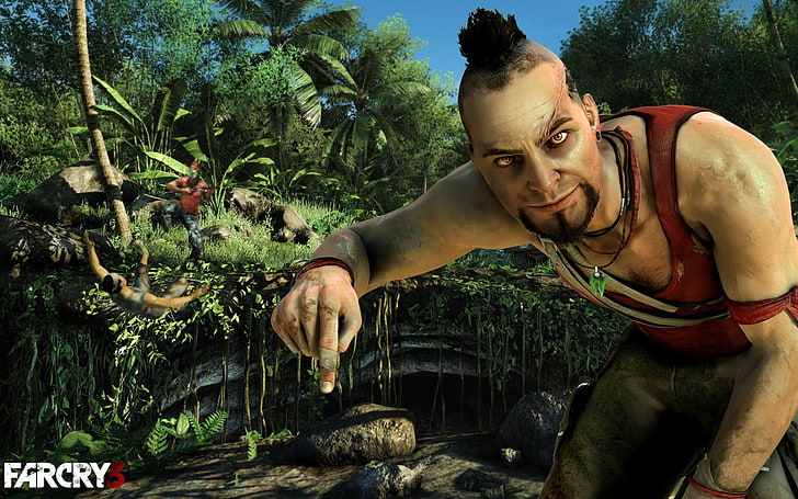 Farcry 3 affisch, ö, action, Vaas Montenegro, Vase, Far Cry 3, HD tapet