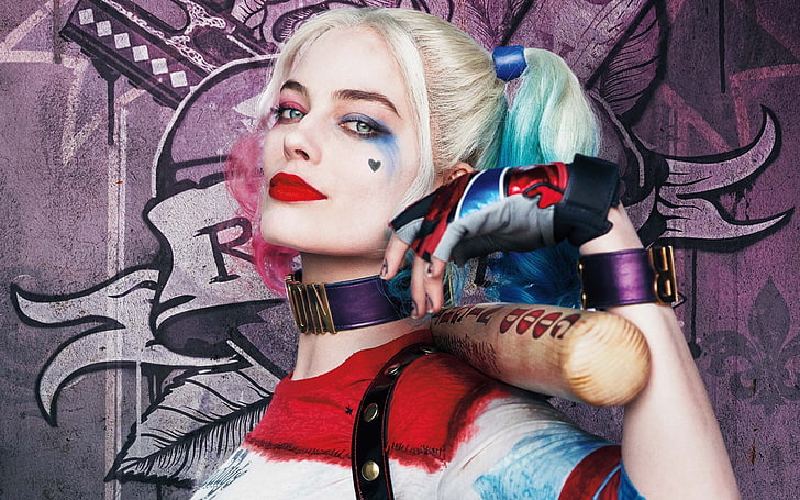 Affiche de Harley Quinn Suicide Squad, Harley Quinn, films, films hollywoodiens, hollywood, Fond d'écran HD