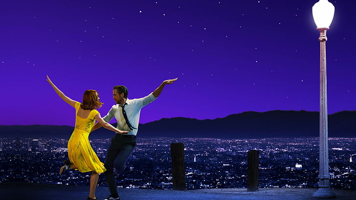 La La Land, La La Land, Ryan Gosling, Emma Stone, HD wallpaper