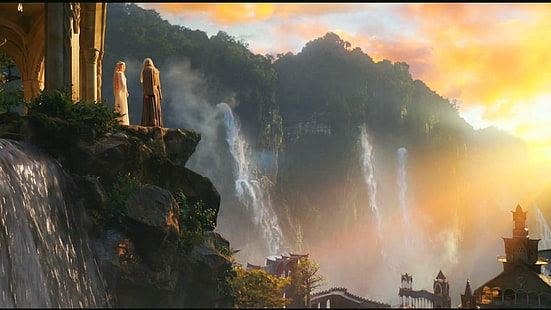 aventura, fantasía, hobbit, viaje, señor, lotr, anillos, inesperado, Fondo de pantalla HD HD wallpaper