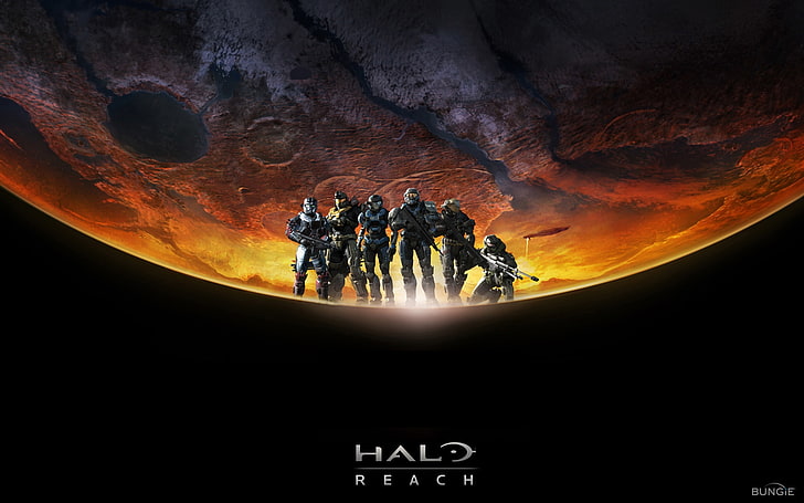 รัศมีถึงขุนนาง 6 วิดีโอเกม Halo HD Art, Halo Reach, Noble 6, วอลล์เปเปอร์ HD