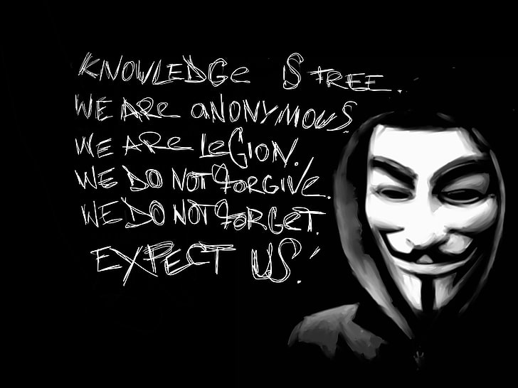 Anonymous, HD wallpaper