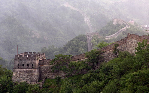 Grande Muraille de Chine, Chine, Chine, Grande Muraille de Chine, Fond d'écran HD HD wallpaper