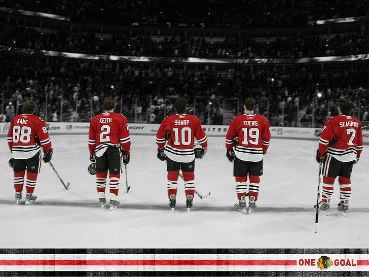 Blackhawks de Chicago, hockey sur glace, sport, Fond d'écran HD