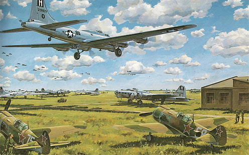 Boeing B 17 Flying Fortress, Tapety HD HD wallpaper