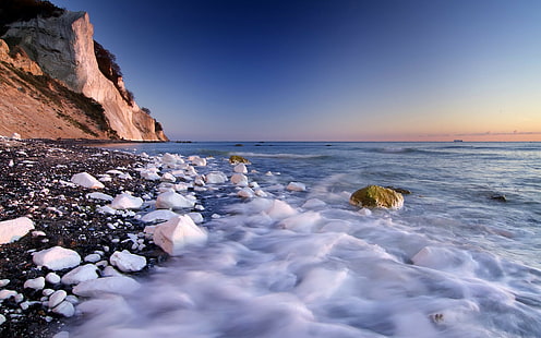 paisaje, paisajes nórdicos, mar, naturaleza, Fondo de pantalla HD HD wallpaper