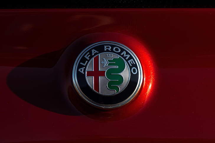 Alfa Romeo Giulia Quadrifoglio, 2018 Alfa Giulia Quadrifoglio, samochód, Tapety HD