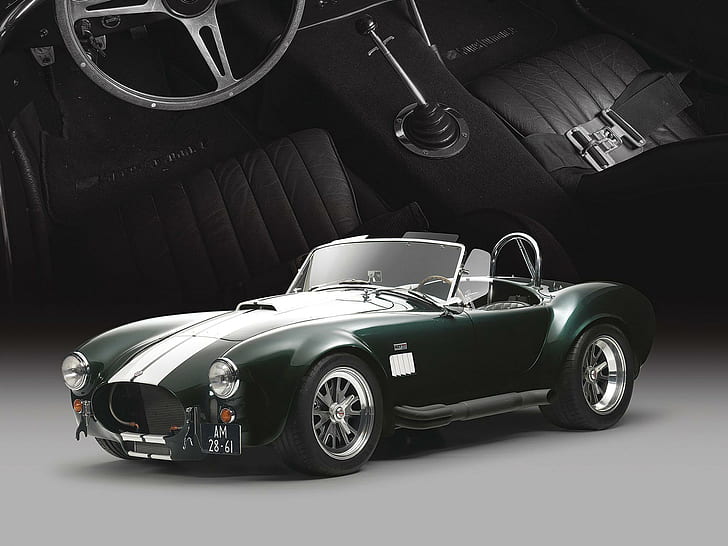 1965 Shelby Cobra 427 Mkiii Supercar Hot Rod Rods Muscle Classic Background Free, 1965, background, classic, cobra, mkiii, muscle, rods, shelby, supercar, HD wallpaper