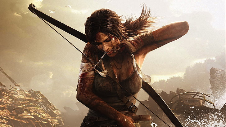 Tomb Raider, Lara Croft, videospel, HD tapet