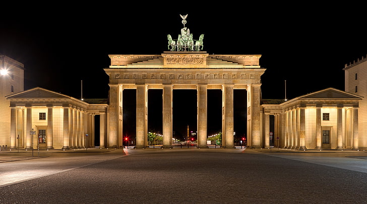 Brandenburg Gate, Brandenburg Gate, Germany, Europe, Germany, Berlin, HD wallpaper