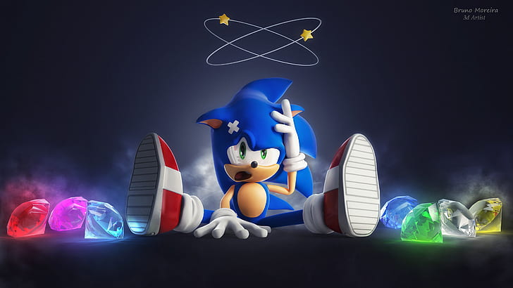 Sonic, Sonic the Hedgehog (2020), Sonic the Hedgehog, HD wallpaper