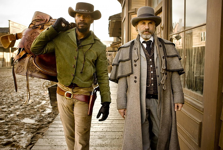 Django Unchained, Jamie Foxx, movies, Quentin Tarantino, western, HD wallpaper