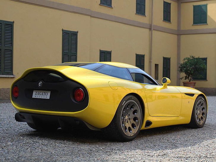 2011, Alfa, Romeo, Stradale, Supercar, Supercars, TZ3, Zagato, HD-Hintergrundbild