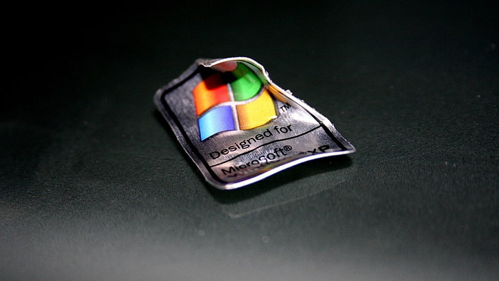 Лого на Microsoft, Microsoft Windows, Windows XP, HD тапет