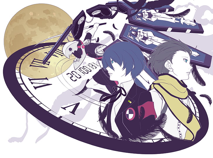 Persona 3, Shin Megami Tensei Series, video game art, HD wallpaper