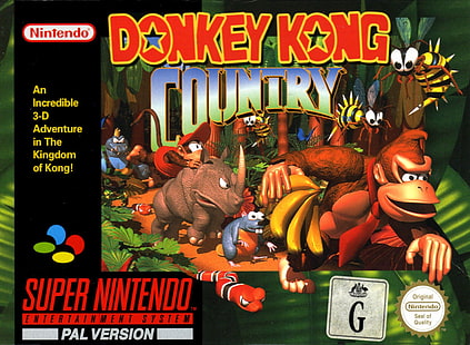 Donkey Kong, Donkey Kong Country, Diddy Kong, Fondo de pantalla HD HD wallpaper