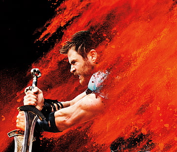 4 K, Thor, Chris Hemsworth, Thor Ragnarok, HD-Hintergrundbild HD wallpaper