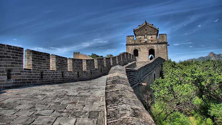 La grande muraille de Chine, les monuments, la grande muraille de Chine, Fond d'écran HD
