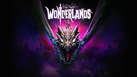 Tiny Tina, Borderlands, Wonderlands, Tiny Tina's Wonderlands, Software Gearbox, Juegos 2K, Fondo de pantalla HD HD wallpaper