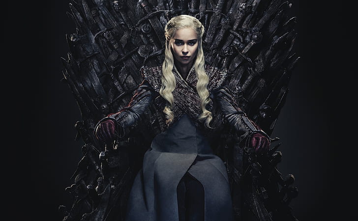 Programa de TV, Game Of Thrones, Daenerys Targaryen, Emilia Clarke, HD papel de parede